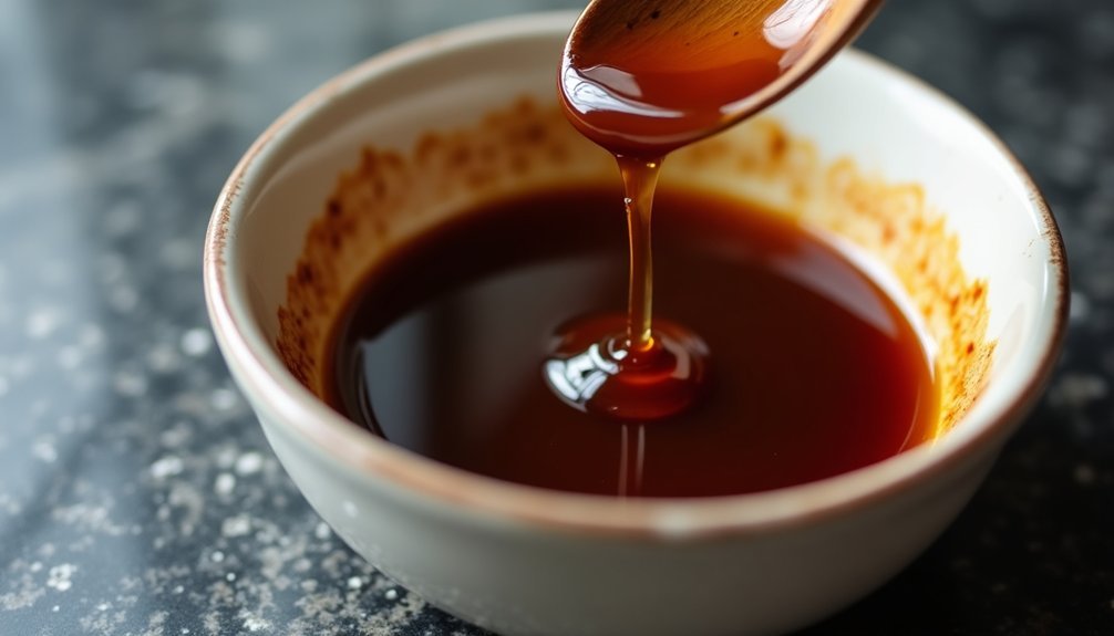 prepare salmon glaze mixture