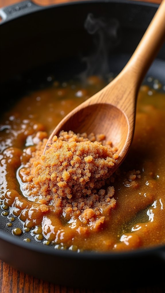 add brown sugar mixture