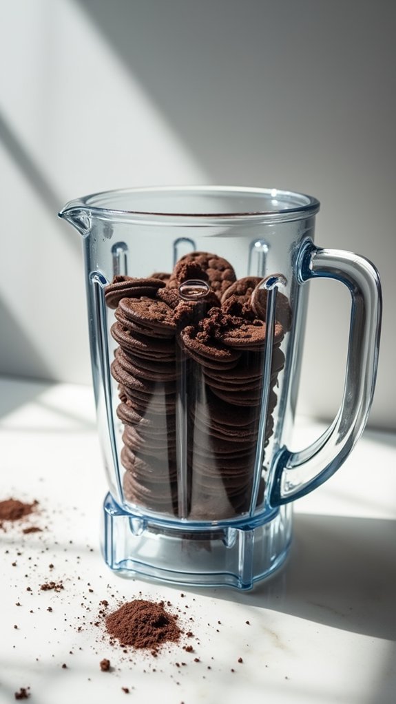 blend cookies into crumbs