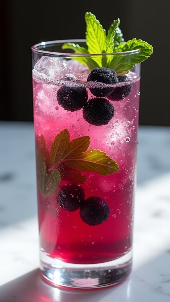 Blackcurrant Mojito