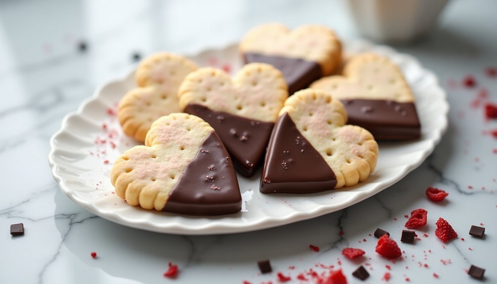 chocolate covered strawberry cookies