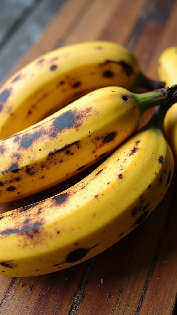 choose ripe yellow plantains