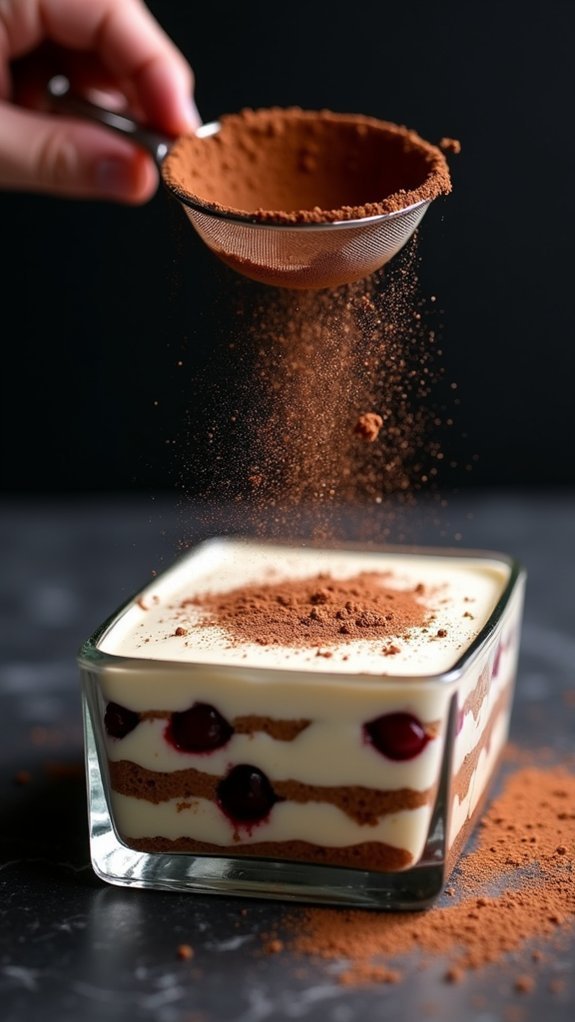 Cherry Tiramisu