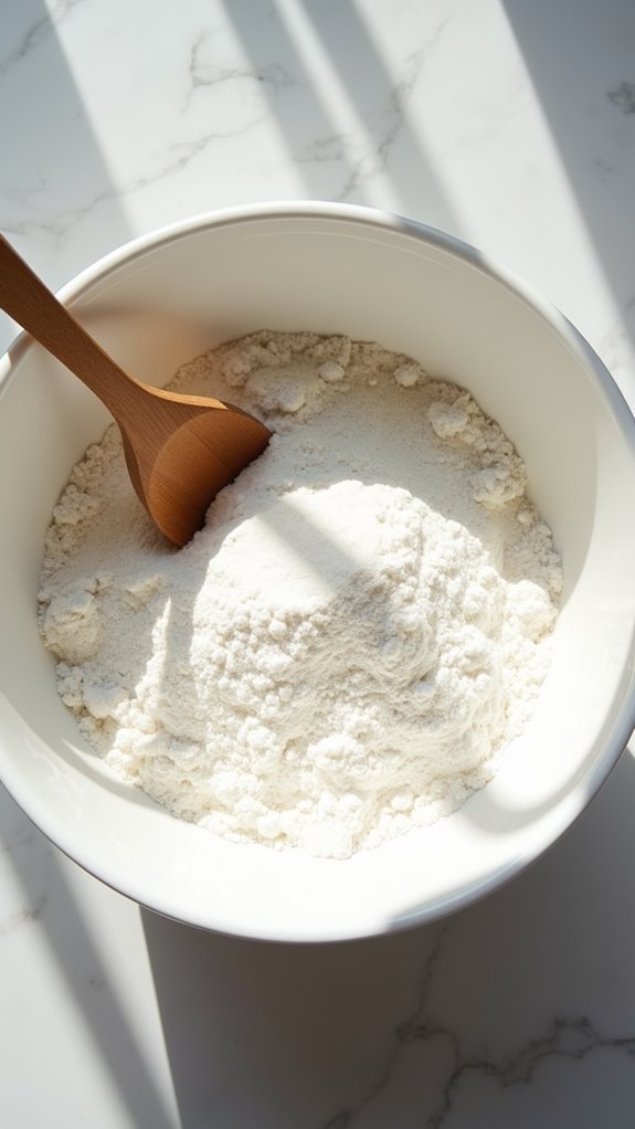 combine dry ingredients first