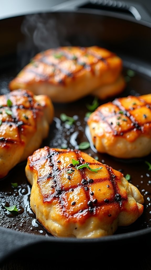 cook chicken until golden