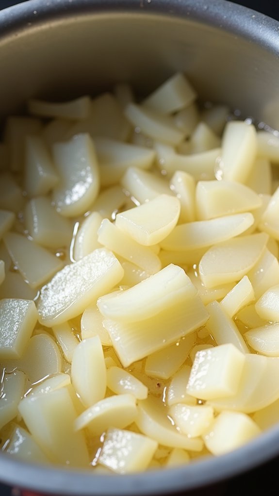 cook onions until clear