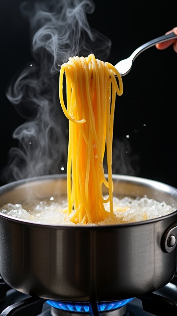 cook pasta to al dente