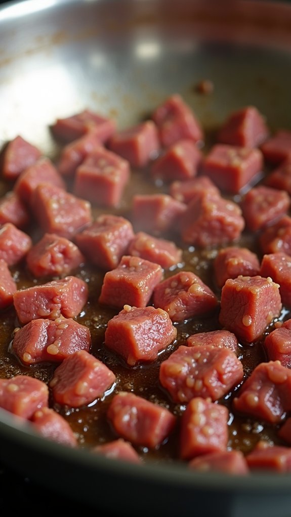 cook the ground beef