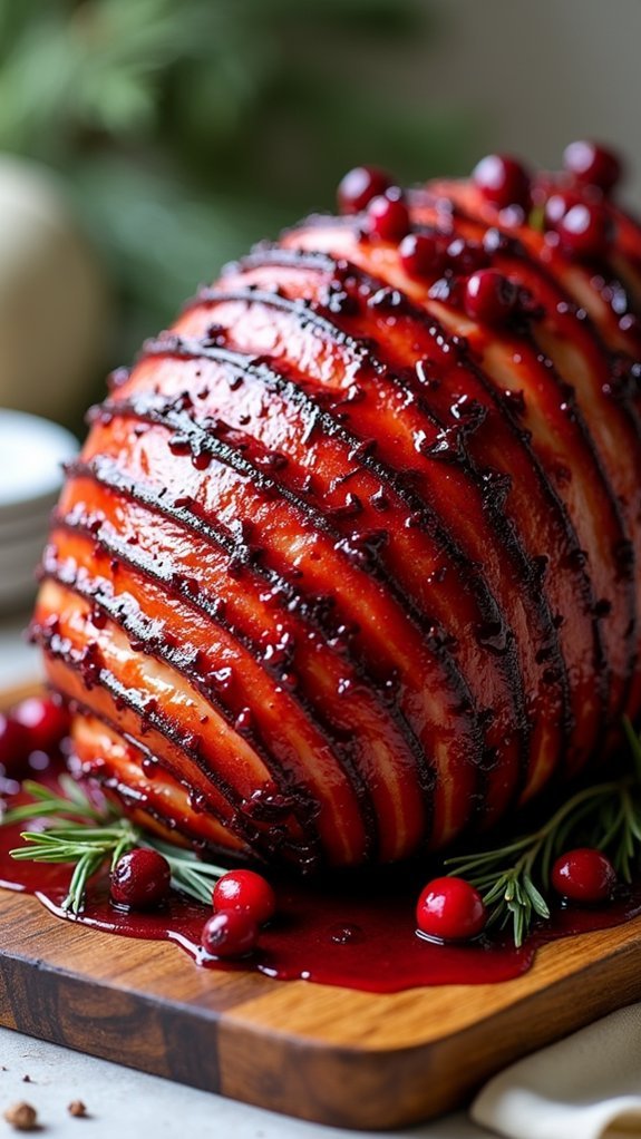 cranberry glazed ham recipe