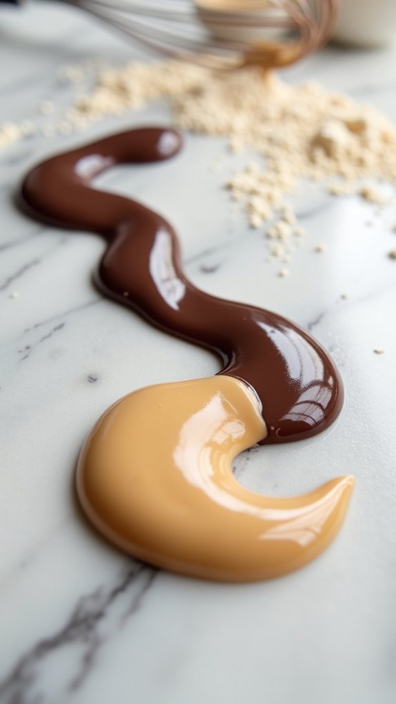 delicious chocolate tahini fusion