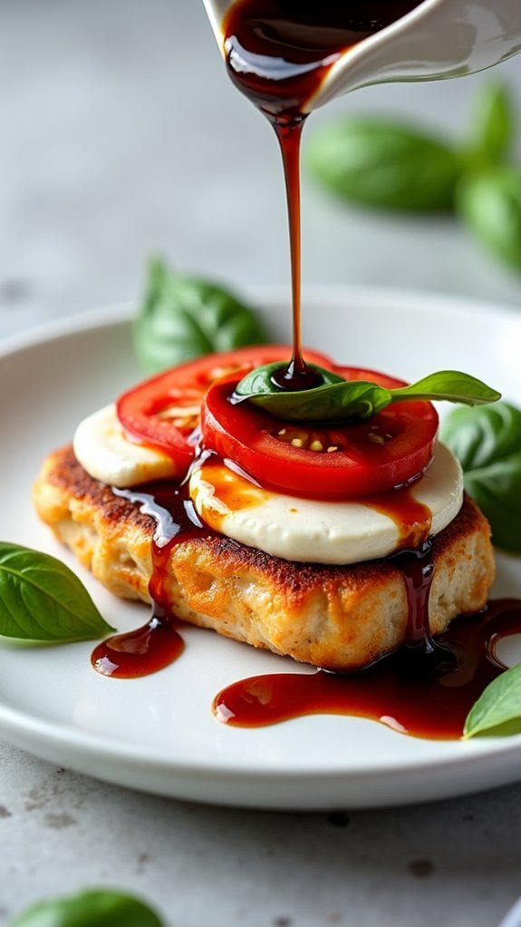Balsamic Chicken Caprese