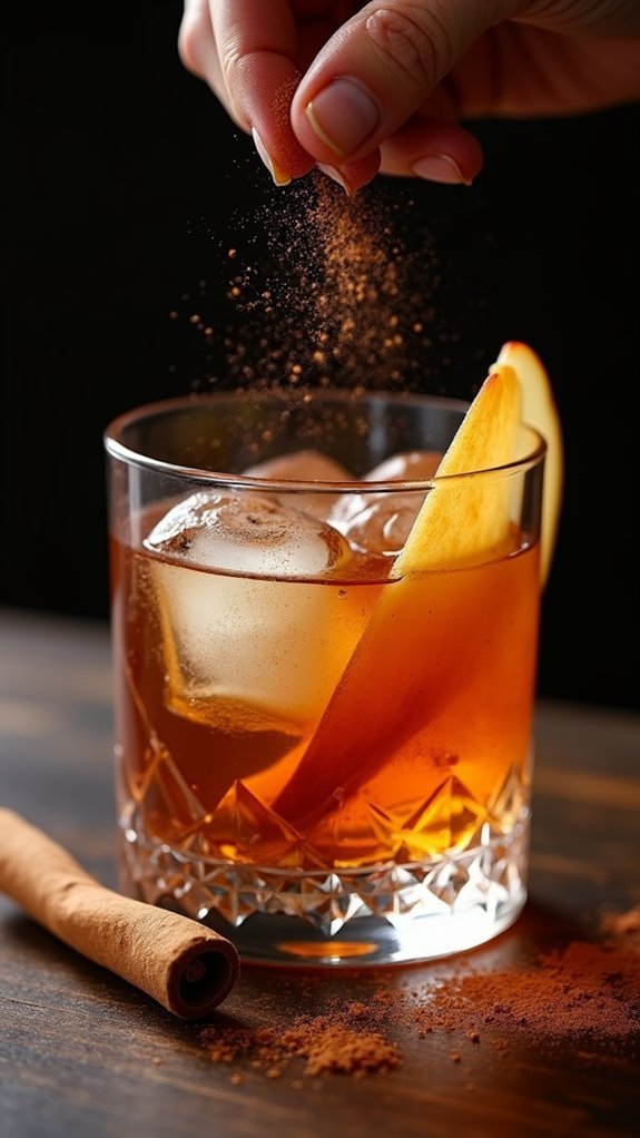 Apple Cider Bourbon Cocktail