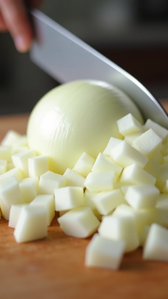 Cheese Topped Vegetable Soup