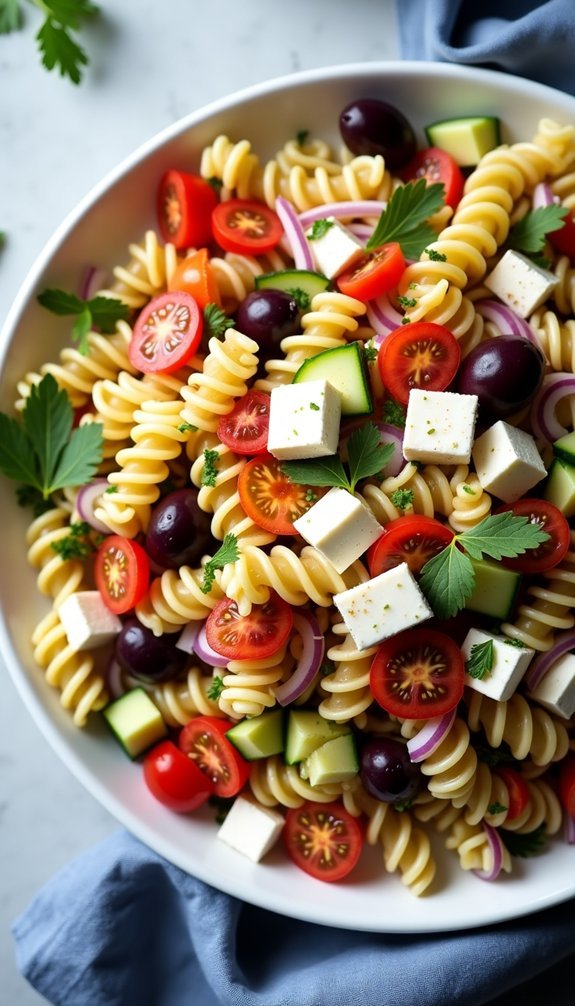 greek pasta salad recipe