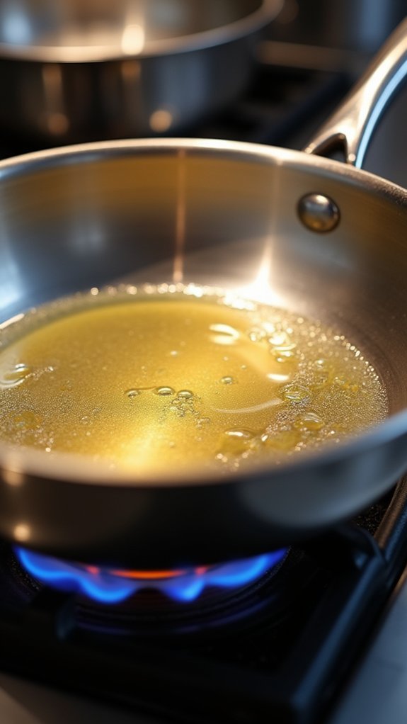 heat oil in skillet