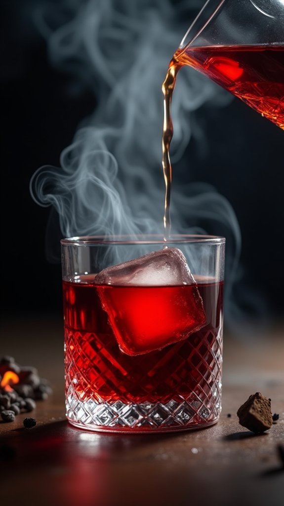 infuse smoke into glass