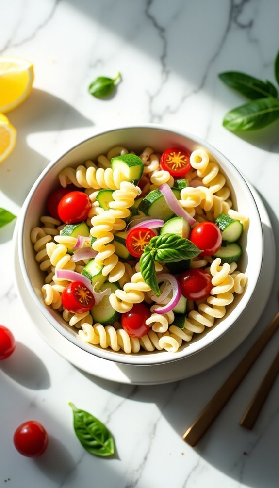 lemon basil pasta recipe