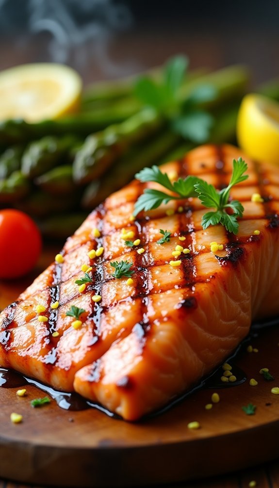 lemon zested maple salmon recipe