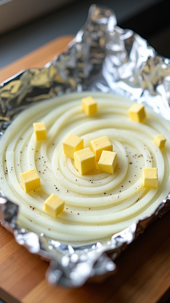 make aluminum foil packet