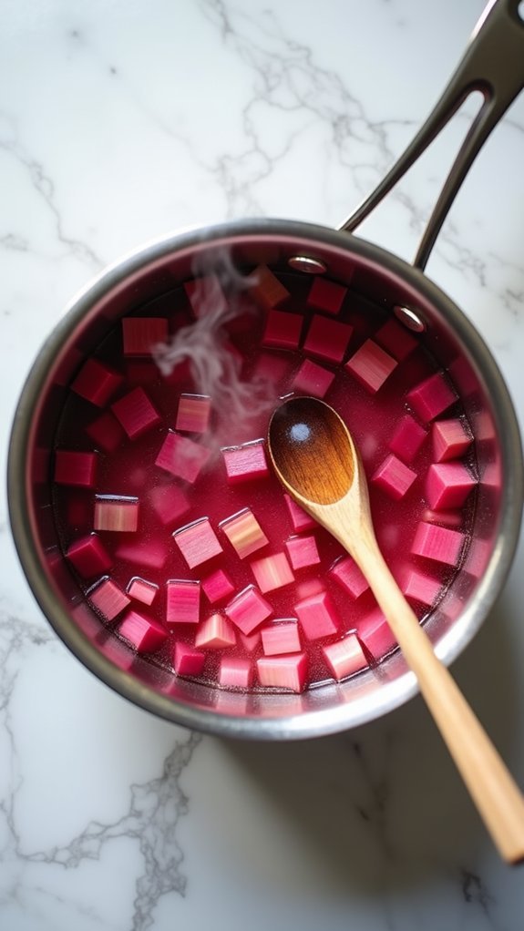 mix with simple syrup