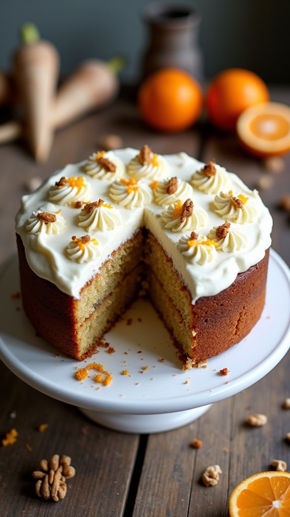orange parsnip cake recipe