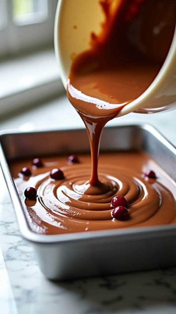 Cranberry Gingerbread Cake