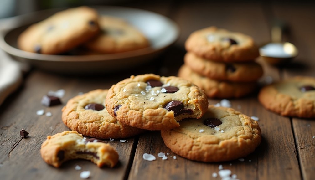 savory sweet chocolate cookies