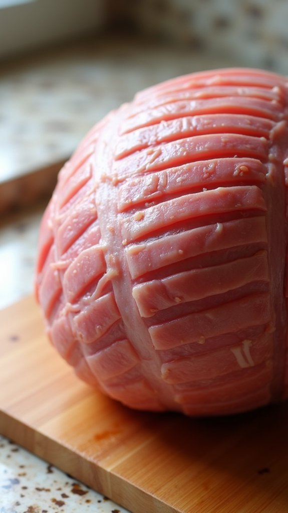 score ham with diamonds