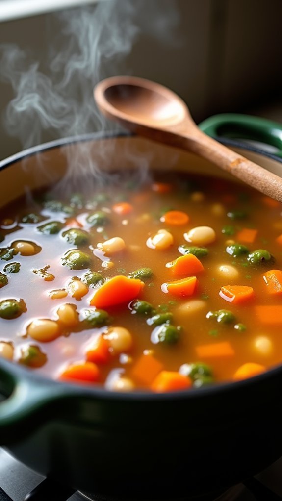 simmer until carrots soften