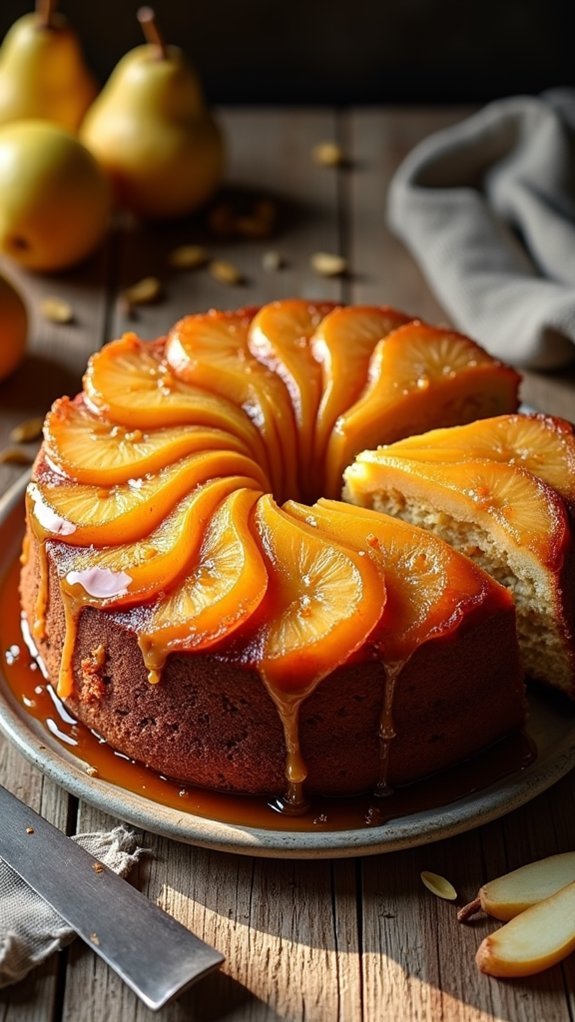 sweet spiced pear delight