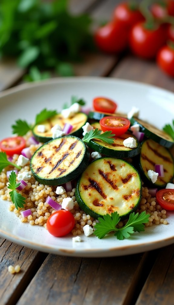 zucchini quinoa salad recipe