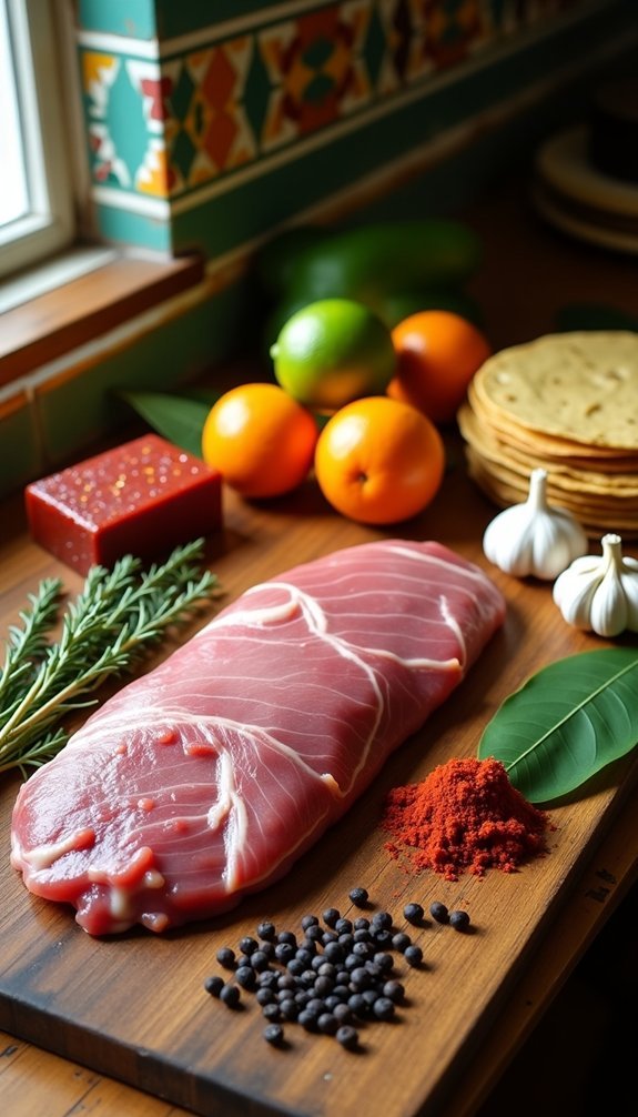 gather ingredients from market