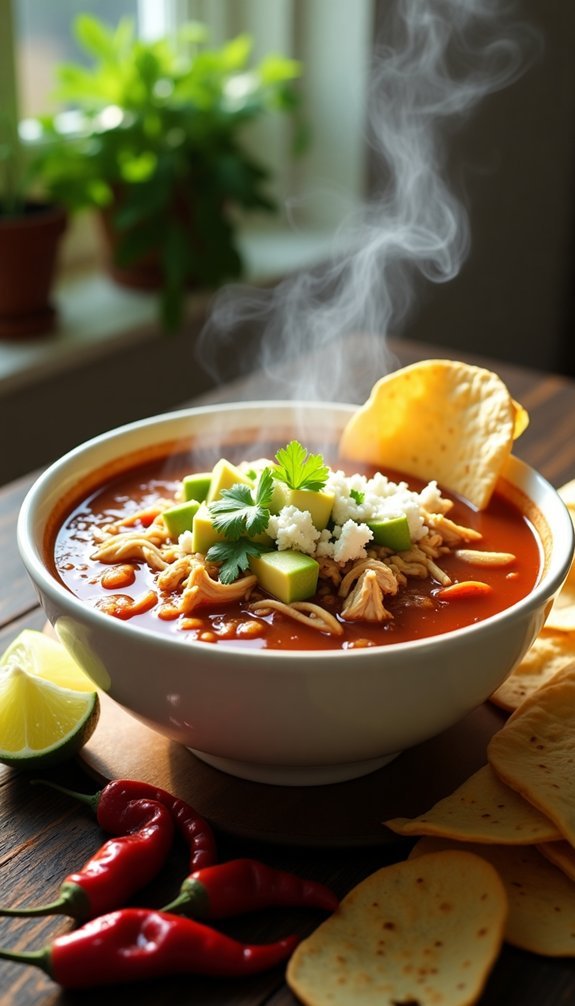 hearty mexican tortilla soup