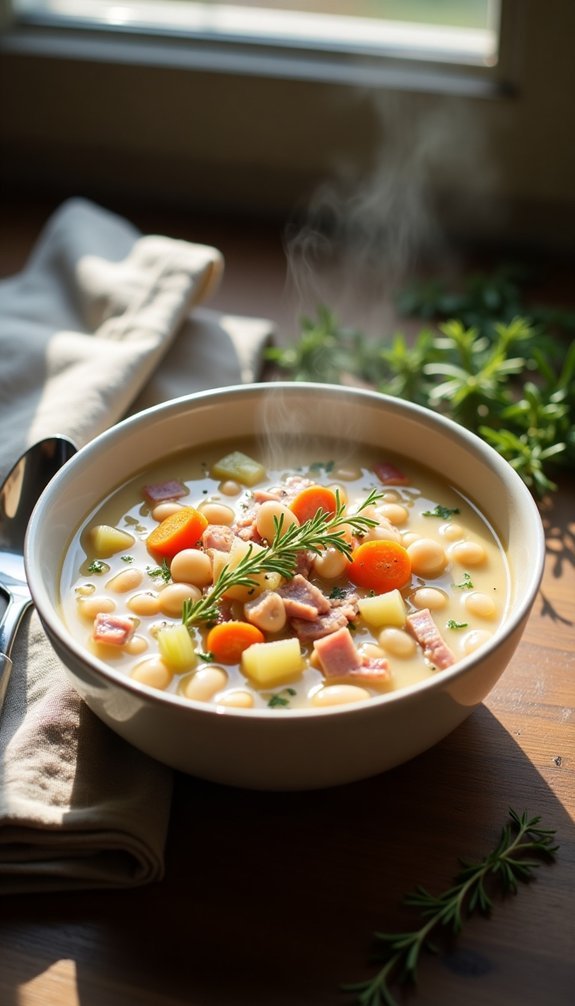 navy bean soup recipe